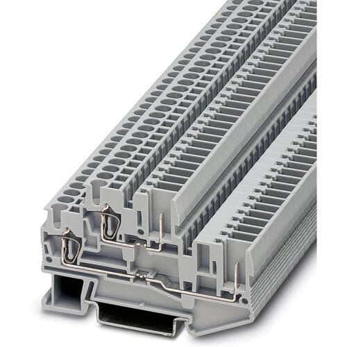 Phoenix Contact 3040054 Klem 2-etages 5.2 mm Spanveer Grijs 50 stuk(s)