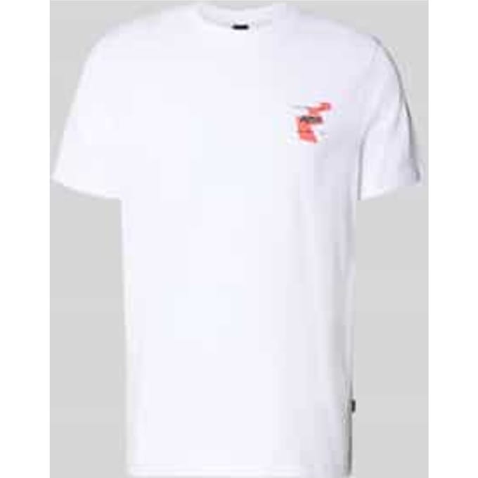 Boss Heren T-Shirt Wit 50561872/101 Te Movement