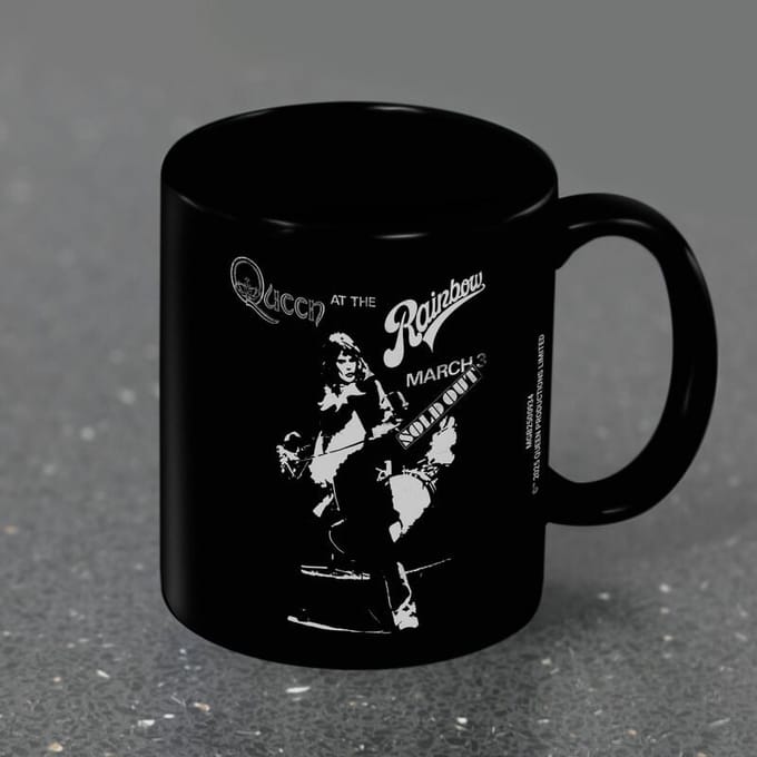 Queen Rainbow Unisex Kop - zwart - Standard