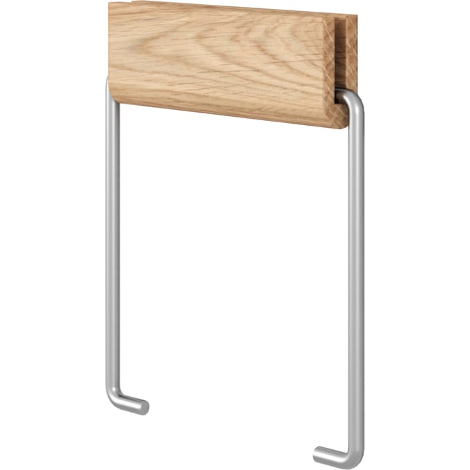 Moebe Toilet Roll Holder Toiletpapierhouder - eiken/staal