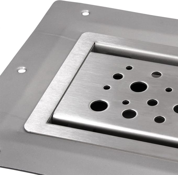 Douchegoot voor vinylvloer 70 cm Wiper VinylFloor Mistral complete set
