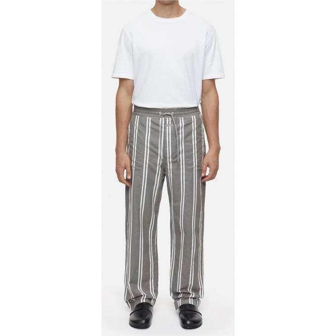 Closed Samsun Wide Pants Chalk Grey Größe: W29L32 | Hosen Outlet | Herren | Grau