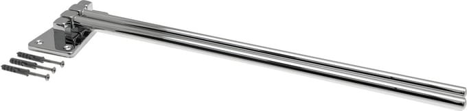 Haceka Handdoekhouder H11xD43.7xL43.7cm diameter: 5.4cm Messing Chroom