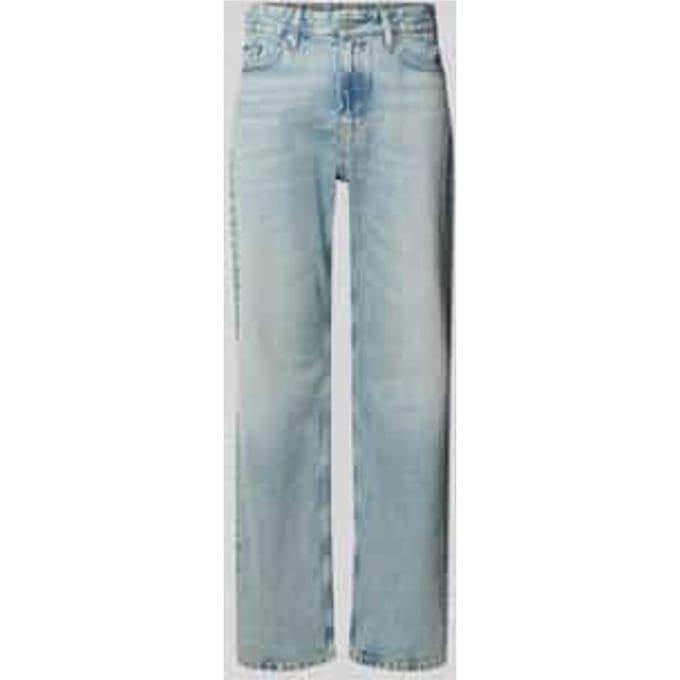 Straight fit jeans van puur katoen, model 'SVERRE'