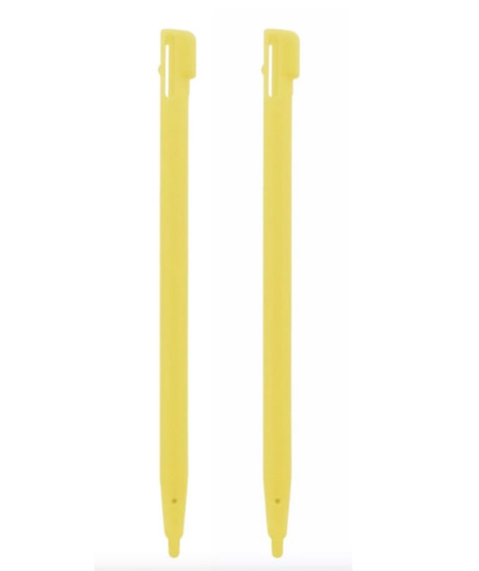 2x Stylus Pen geschikt voor Nintendo DSi Geel
