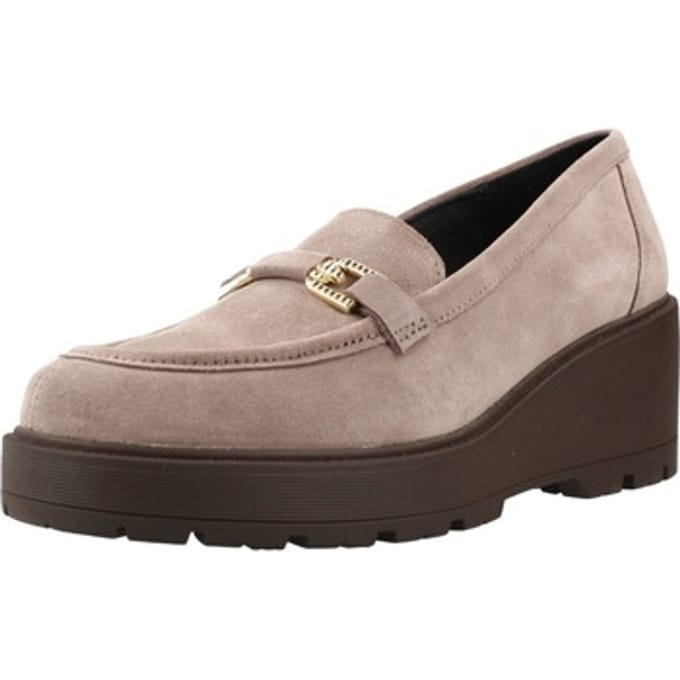 GEOX MIEREILLE DAMES Loafers - TAUPE - Maat 37