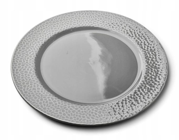 Affek Design Hudson Plat Dinerbord Porselein Grijs 27 cm