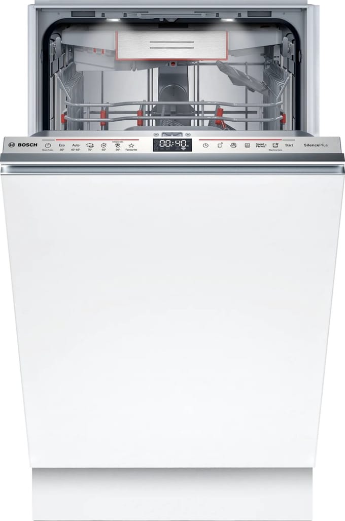 Bosch SPV6EMX05E Serie 6 - Inbouwvaatwasser - Volledig ingebouwd - 10 couverts - C label - 44 dB - RVS