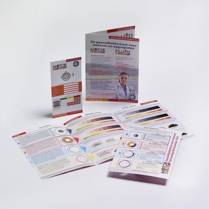 MOTORcheckUP Single Test - olie tester voor motor check - 4 takt motoren