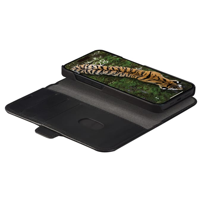 Dbramante1928 - Lynge Magnetic Wallet geschikt voor iPhone 15 - zwart