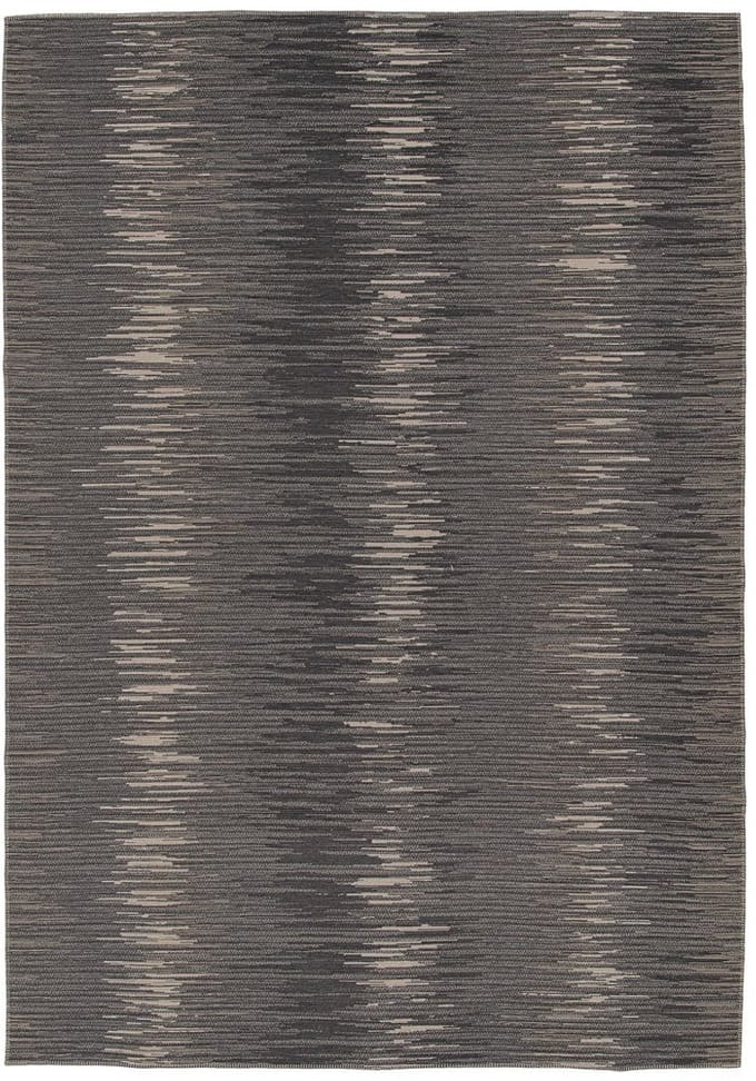 Abstract vloerkleed - Sapphire Ripple antraciet 200x290