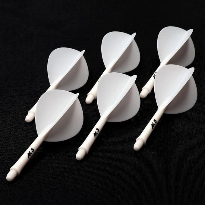 Geïntegreerde Dart Shafts en Flights Set (6 Stuks)