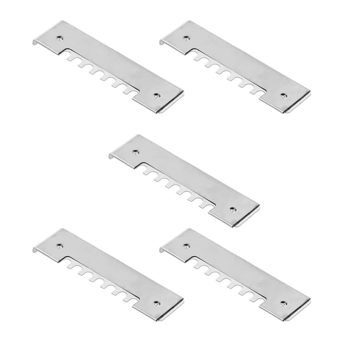 5 Stuks Bijenkorf Deur Ingangspoort RVS Anti Ontsnappingsbescherming Imkerij Accessoire white
