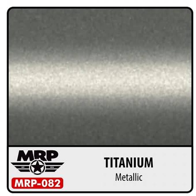 Mr. Paint MRP-082 - Titanium – 30 ml verf voor Airbrush & Detailwerk