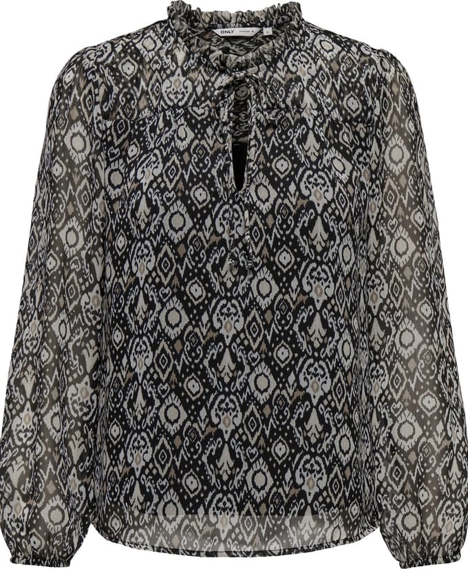 ONLY - ONLDITSY L/S BLOUSE WVN NOOS - Dames - Blouses