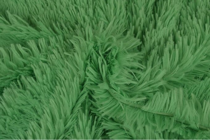 40 meter langharig bont - Mintgroen - Pluche stoffen - 150cm breed