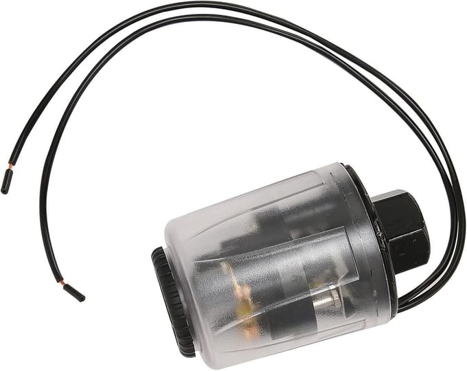 Waterpomp Drukschakelaar - Pompschakelaar Controller - Automatische Waterdruk - Zinklegering Bodem - 3/8in Interface - Zilver