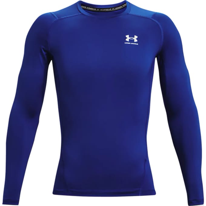 Under Armour Baselayer Hg Comp Longsleeve Ondergoed Met Lange Mouwen Blauw K400