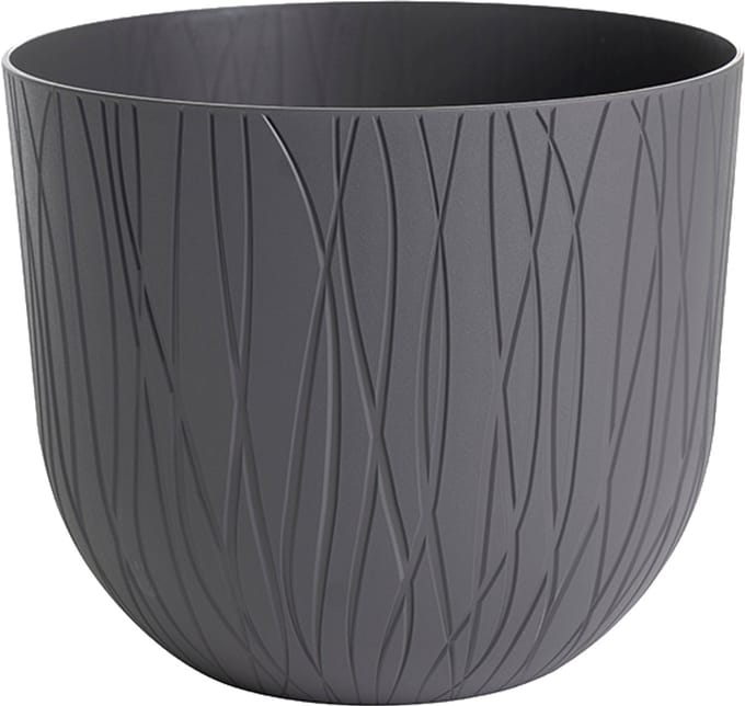 Elezza Nature Tondo Bloempot Ø30 x H25 cm - Antraciet