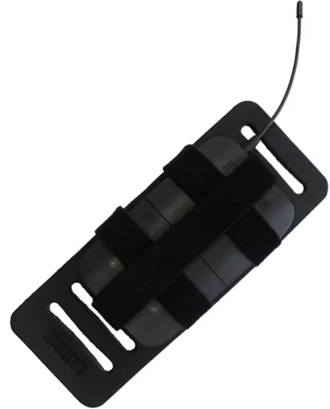 Richter Transmitter Holder Zenderhouder voor Gitaarband Zwart 1361