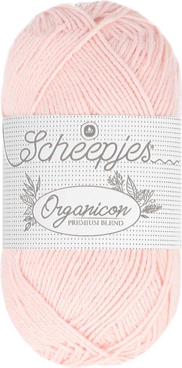 Scheepjes Organicon 50 gram - 250 Powder Pink