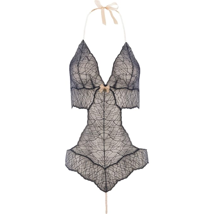 Bracli | Sydney Body Zwart | Luxe Lingerie Body Maat Plus