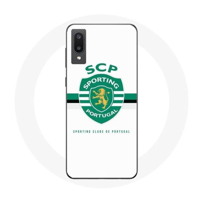 Coque - Maniacase - Samsung Galaxy A02 - Noir - Souple - Sporting Portugal noir
