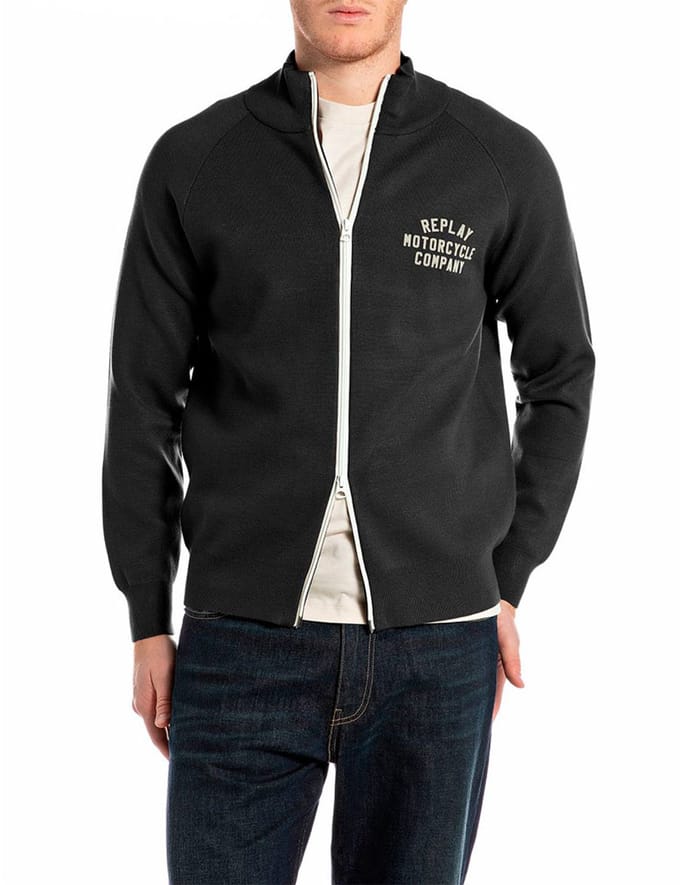 Replay Uk4880.000.g23896 Trui Zwart M