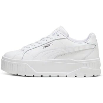 PUMA Karmen II L Dames Sneakers - Puma White-Puma White-Puma Silver