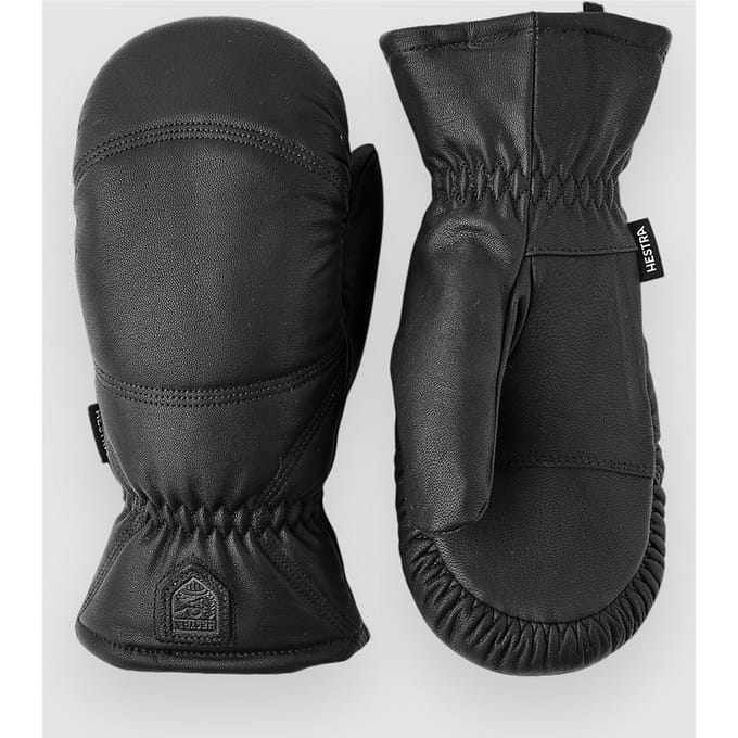 Hestra Leather Box Wanten zwart