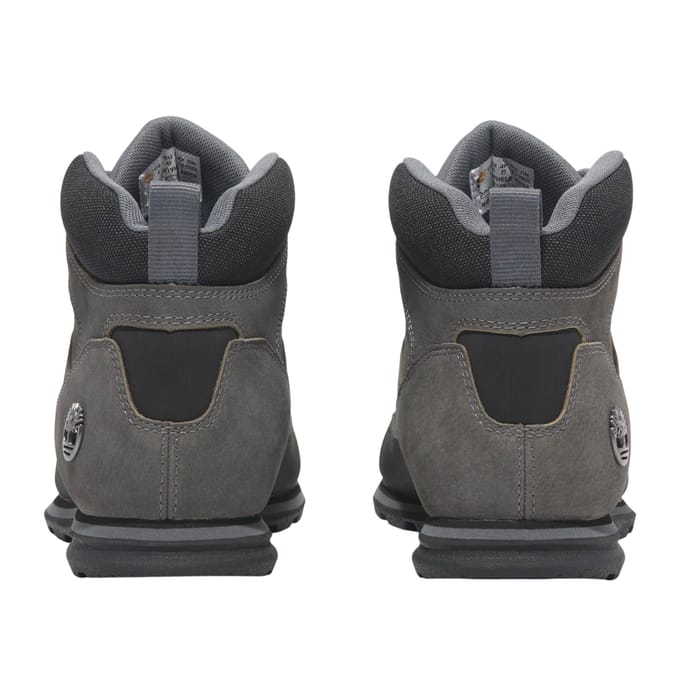 Timberland Heren Euro Rock Leren Halfhoge Laarzen (Grijs)