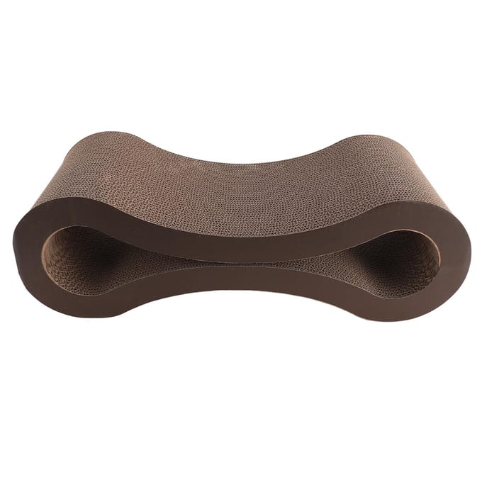 Krabpaal Lounger Meubels Beschermen Golfkartonnen Krabkarton Bed Extra Dik Ergonomische Krabmat koffie