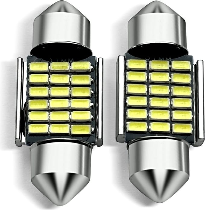 XEOD Lampen set – C5W 31 MM LED – 6000K Wit licht canbus – 2 stuks