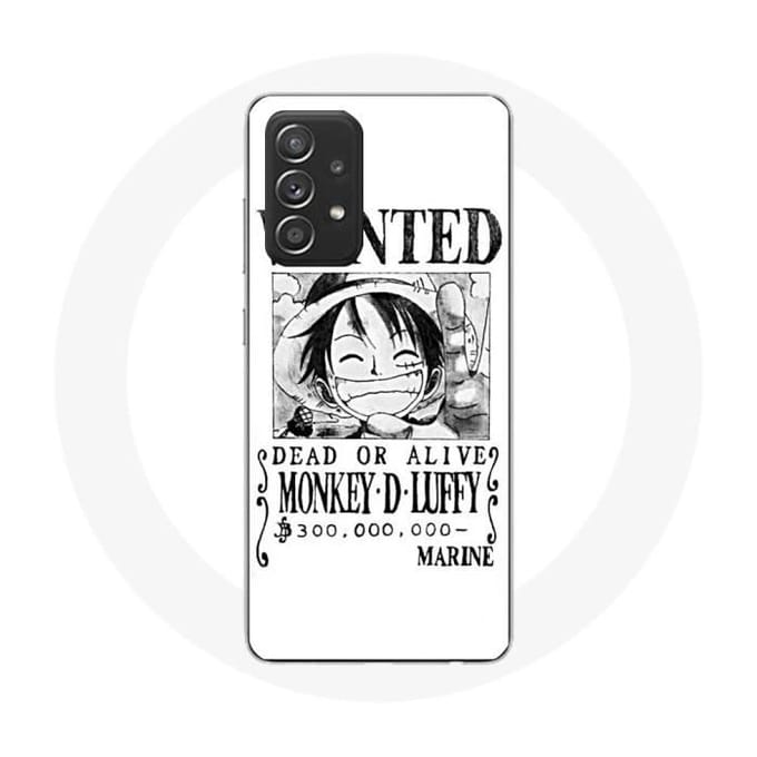Coque - One Piece - Galaxy A52 - Souple - Manga - Blanche blanc