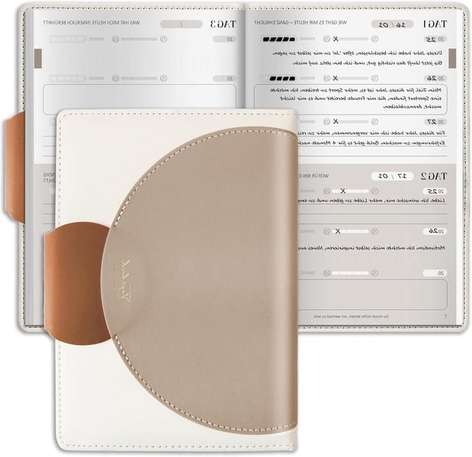 3-Jaren Journal in Bruin - Persoonlijke Notities, Dagboek, Creatieve Reflectie