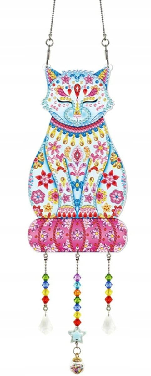 Diamond Painting - Serie - Raamdecoratie - 19cm Hoog - PVC en Hars