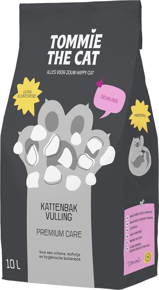 Kattenbakvulling - Geurloos - Ultra klontvormend - Stofvrij - Voor Katten