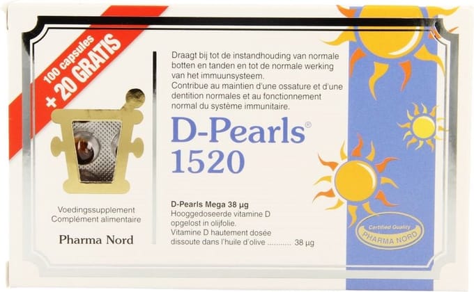 D-pearls 1520 Caps 100+20 Promo