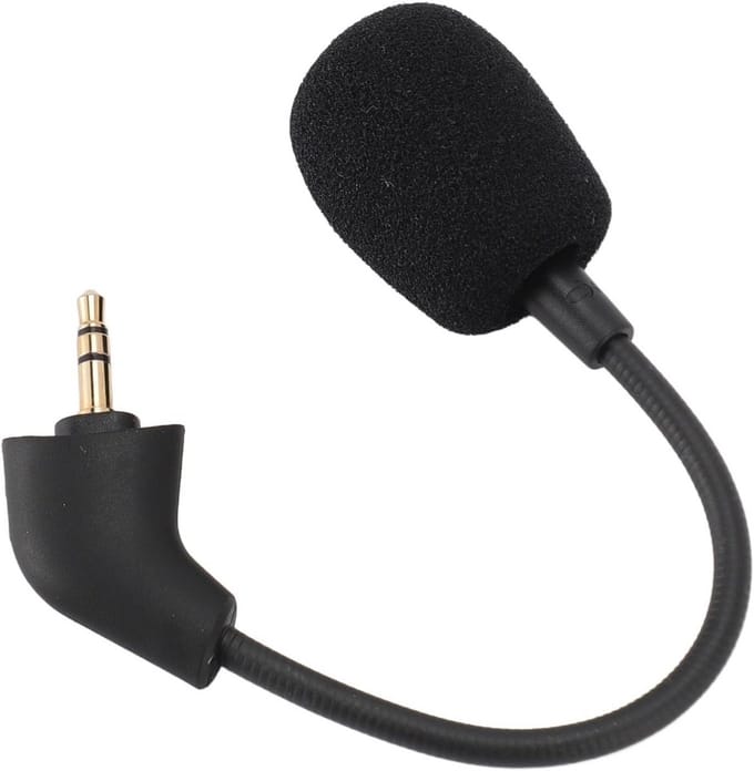 Vervangende Microfoon - Headset Microfoon - Gaming Communicatie - Ruisonderdrukkend Ontwerp - 3.5mm Plug - Zwart