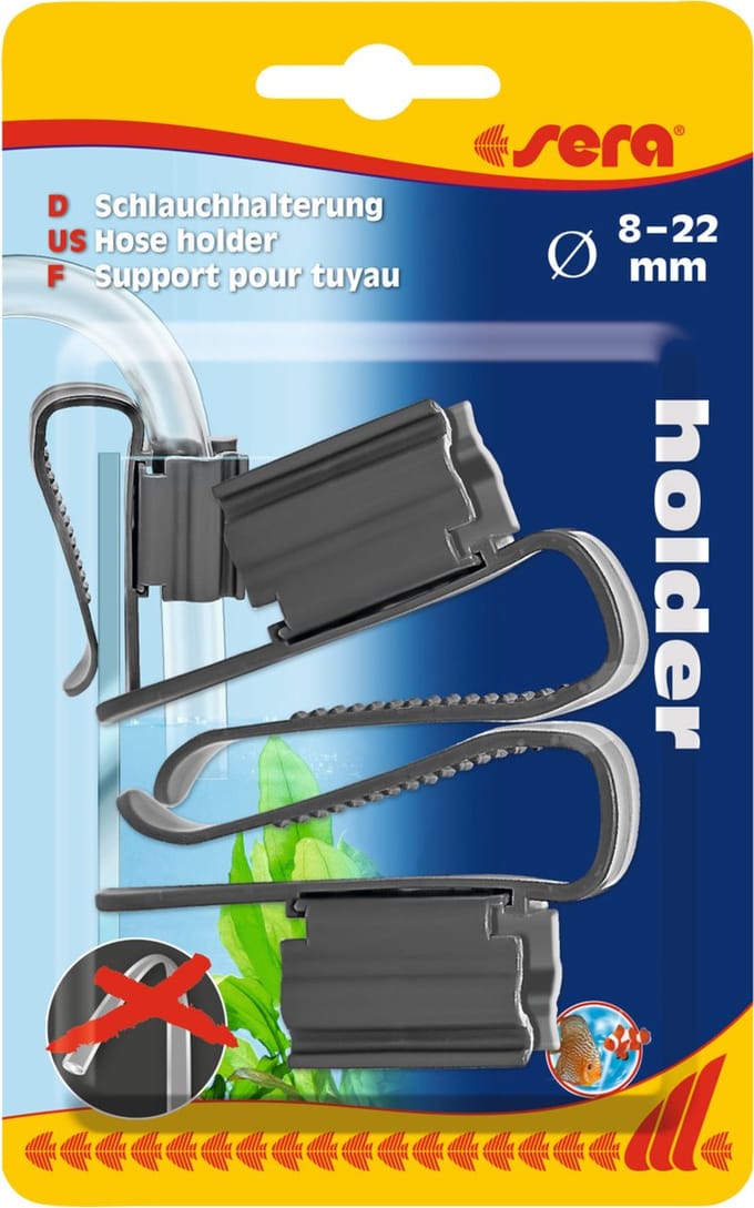 slanghouder voor Ø 8 – 22 mm 2 st