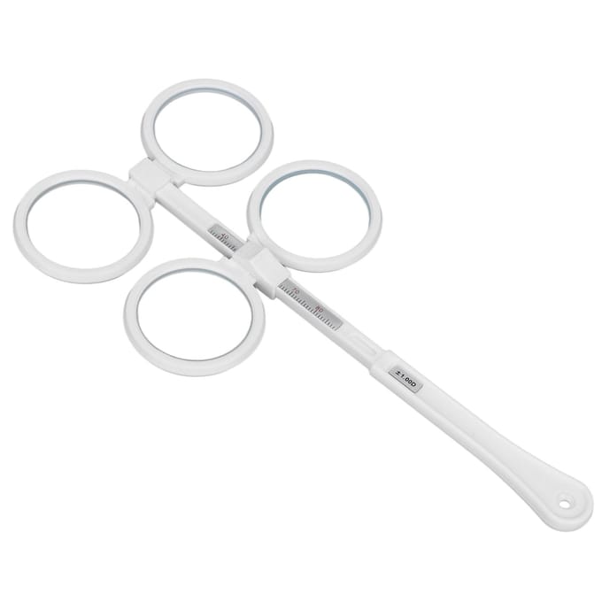 Optische Flipper Plastic Verstelbaar Optometrie Flip Lens Instrument met Visustestkaart voor white