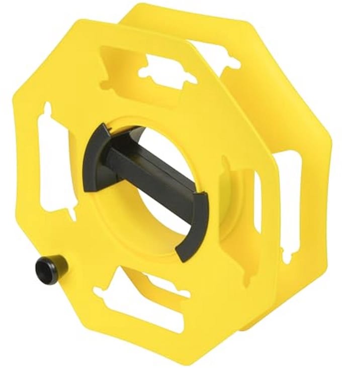 Heavyduty kabelhaspel 25 m - Ideaal voor caravankabels en oplaadkabels