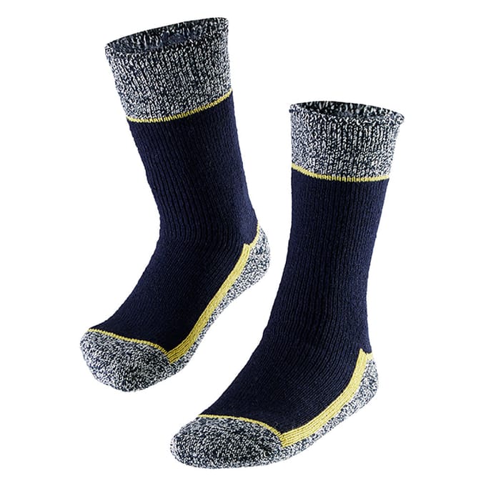 Thermo werksokken heren - 41/46 - Marine Blauw - 1-Paar