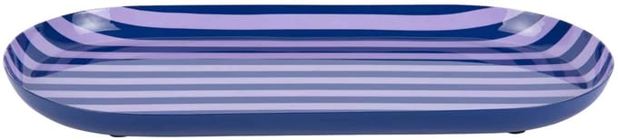 Present Time Dienblad Animado Oval Large - Kobaltblauw - 38x18x2.5cm - Modern