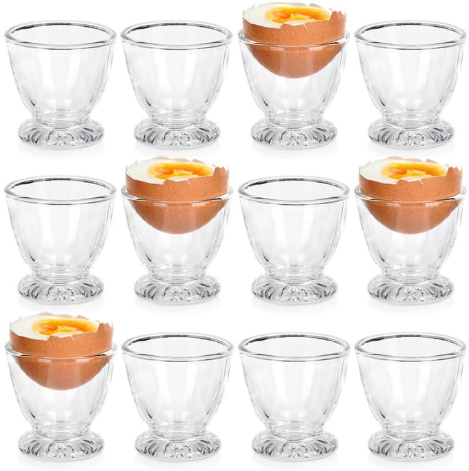 Eierdopje Glas 12 stuks - Eierdopjes - Eierdoppen