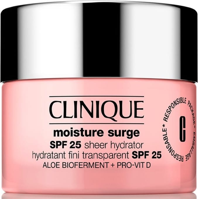 Clinique - Moisture Surge™ Broad Spectrum Sheer Hydrator Hydraterende Dag- & Nachtcrème Met Spf25 - Verfrissend - 30 ML