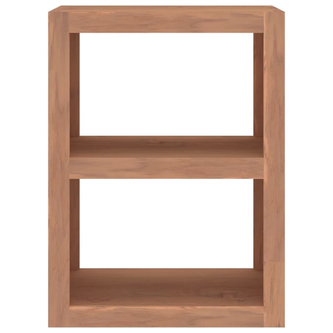 vidaXL - Bijzettafel - 45x30x60 - cm - massief - teakhout