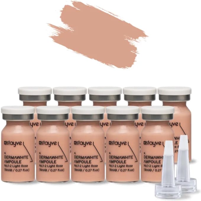 Stayve Dermawhite – Nr 1-2 - Light Rose – Box - 10 Ampullen à 8ml