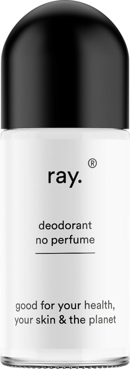 Ray - Deodorant - 0% Parfum - 50ml - Natuurlijke Deodorant Roller - Hervulbaar - Alcoholvrij
