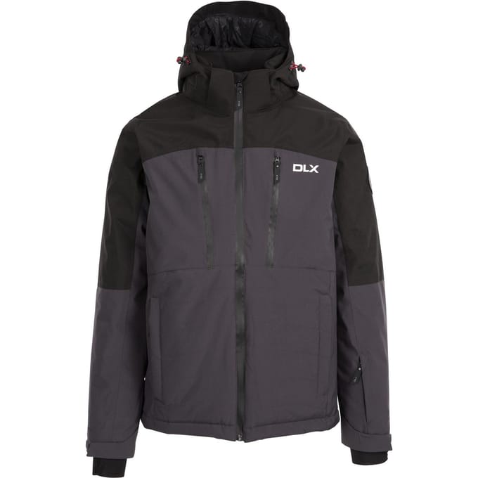Trespass Heren Nixon DLX Ski jas (Donkergrijs)